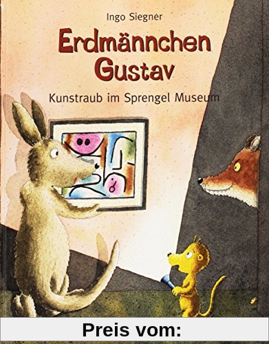 Erdmännchen Gustav Kunstraub im Sprengel Museum